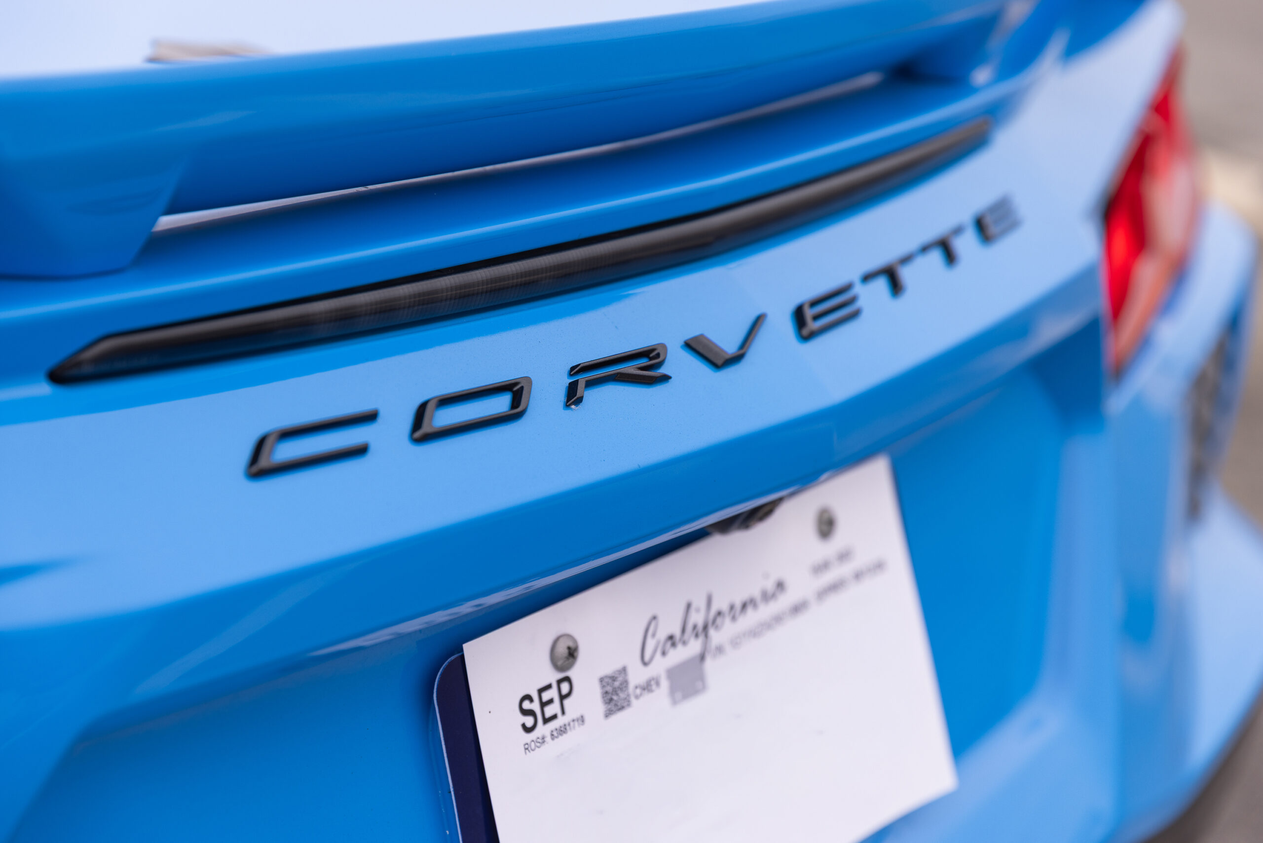 Corvette C8 Newport Beach rental photo 12