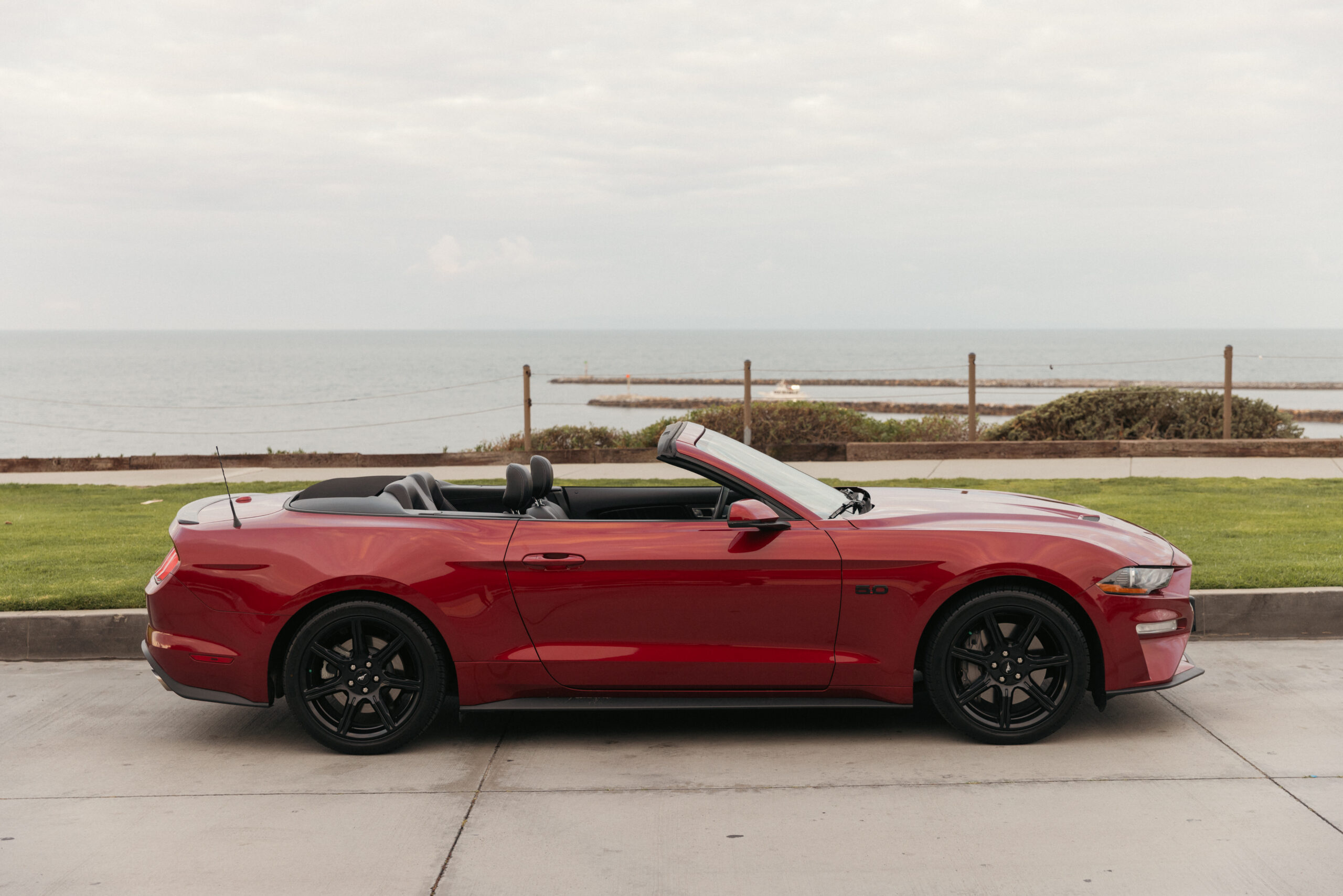 Mustang GT Convertible Newport Beach rental photo 11
