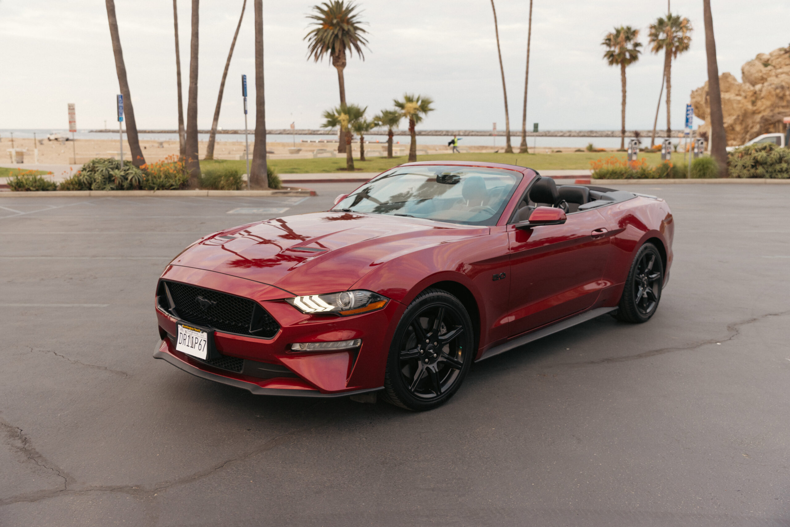 Mustang GT Convertible Newport Beach rental photo 9
